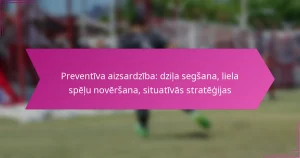 Preventīva aizsardzība: dziļa segšana, liela spēļu novēršana, situatīvās stratēģijas